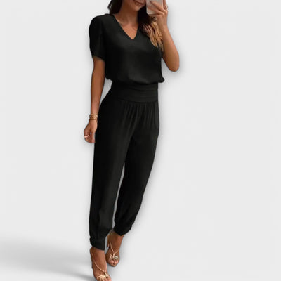 Irmelin – Elegante conjunto con top y pantalón