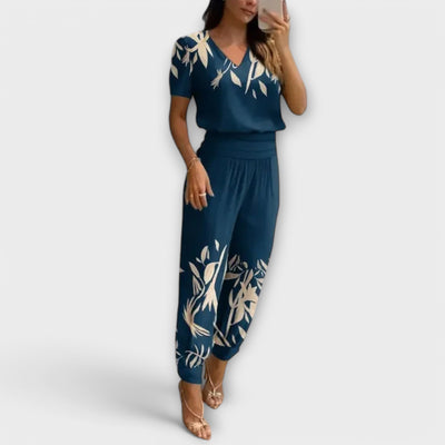 Irmelin – Elegante conjunto con top y pantalón