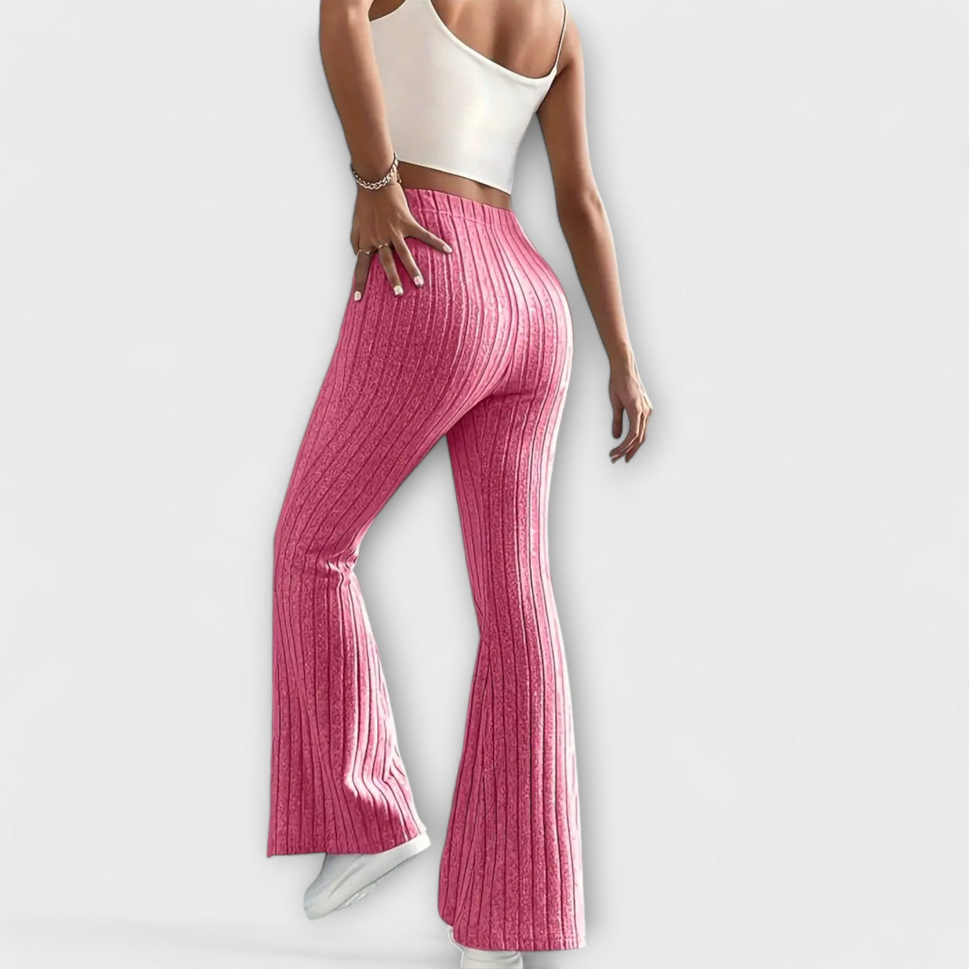 Jennifer - Pantalones de campana elegantes