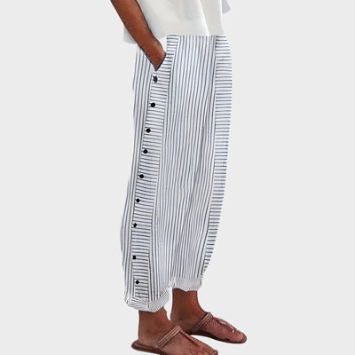 Sandrine - Pantalón de lino