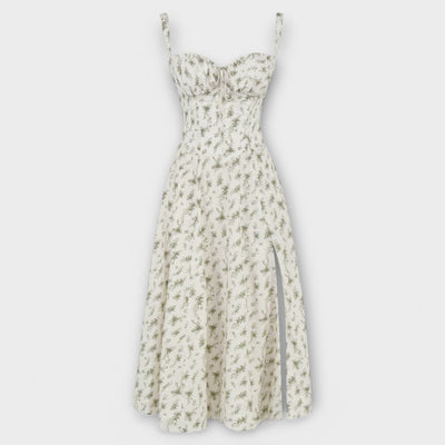 Kiana - Vestido midi cinturón