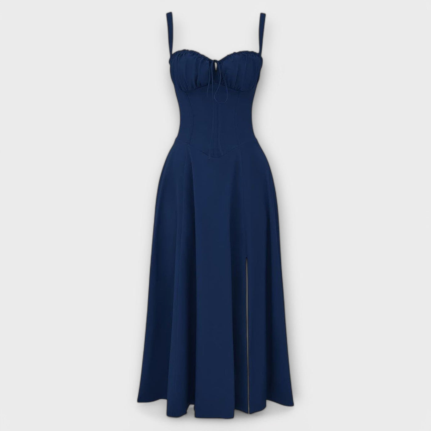 Kiana - Vestido midi cinturón
