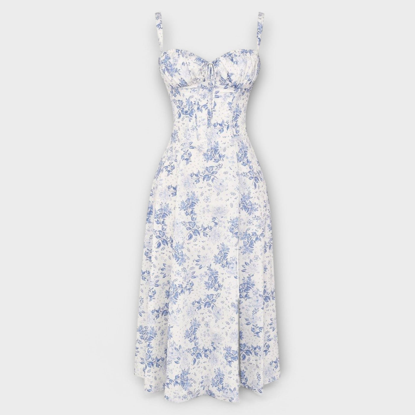 Kiana - Vestido midi cinturón