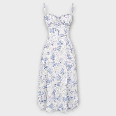 Kiana - Vestido midi cinturón