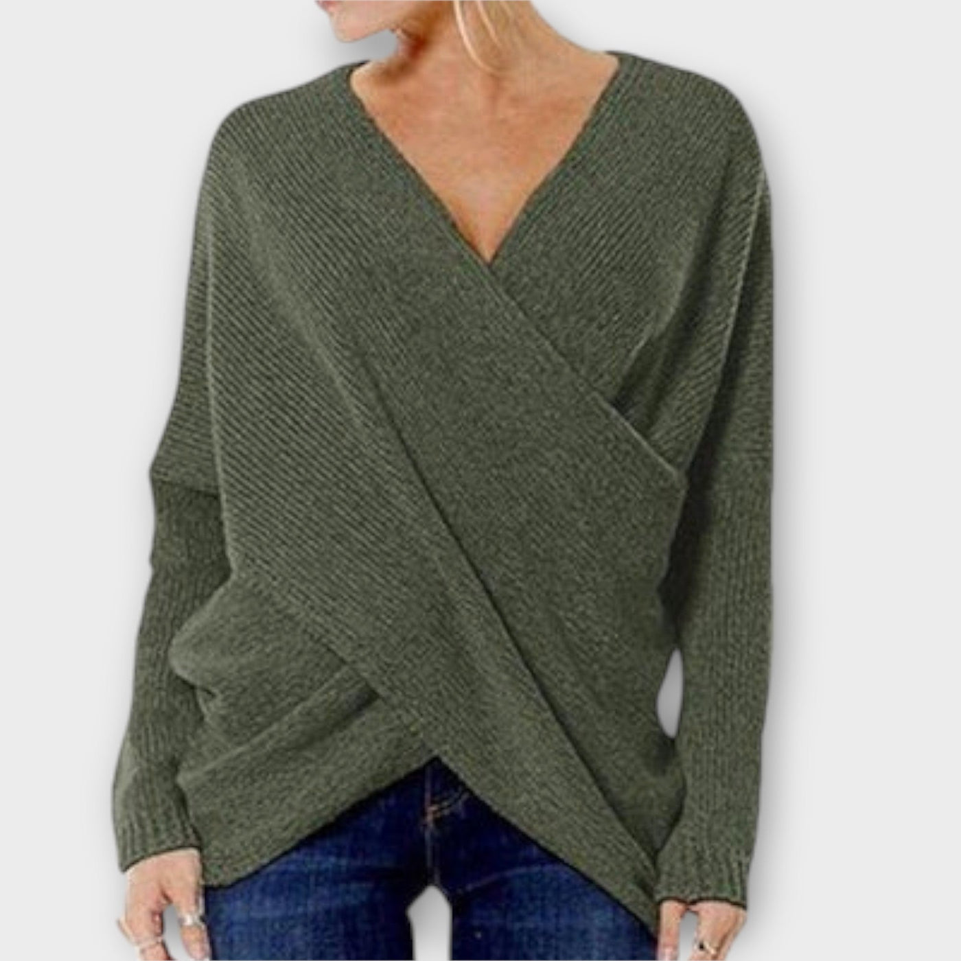 Sudadera cruzada Heidi